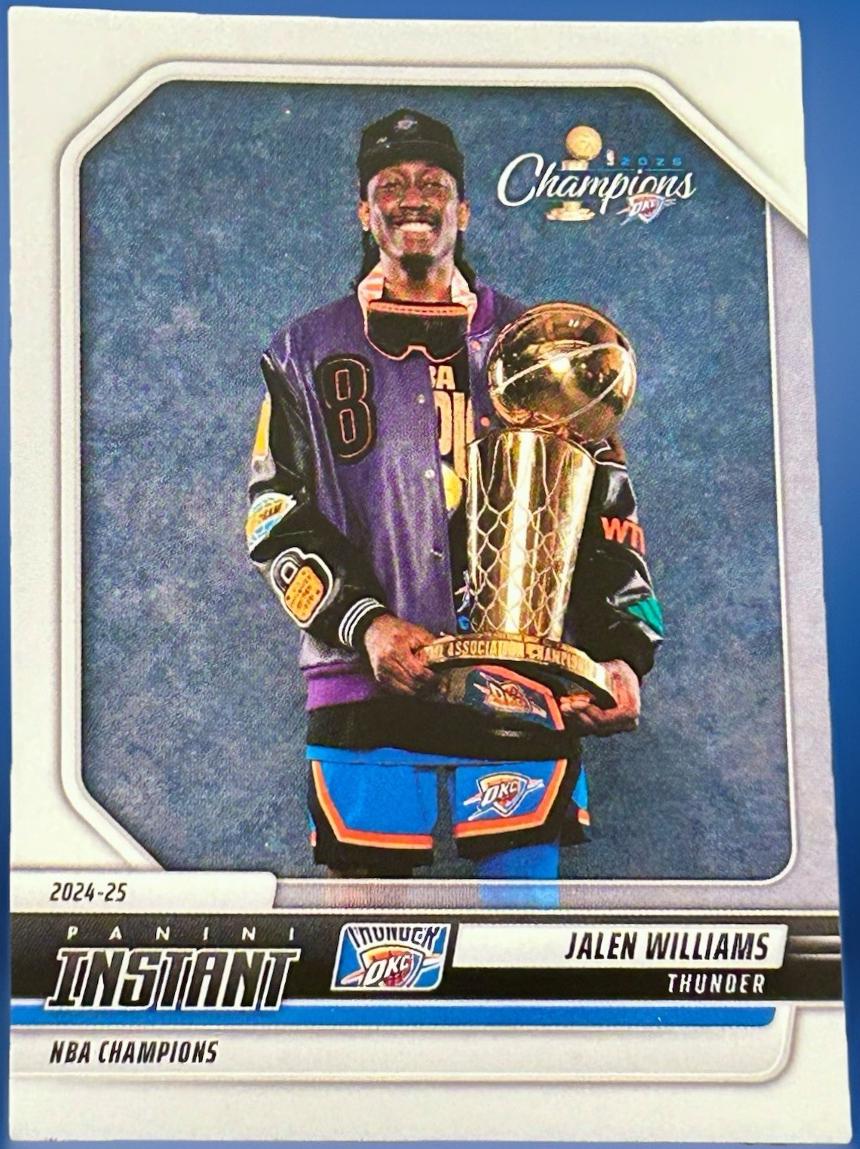 Jalen Williams #6 2025 Panini Instant Basketball