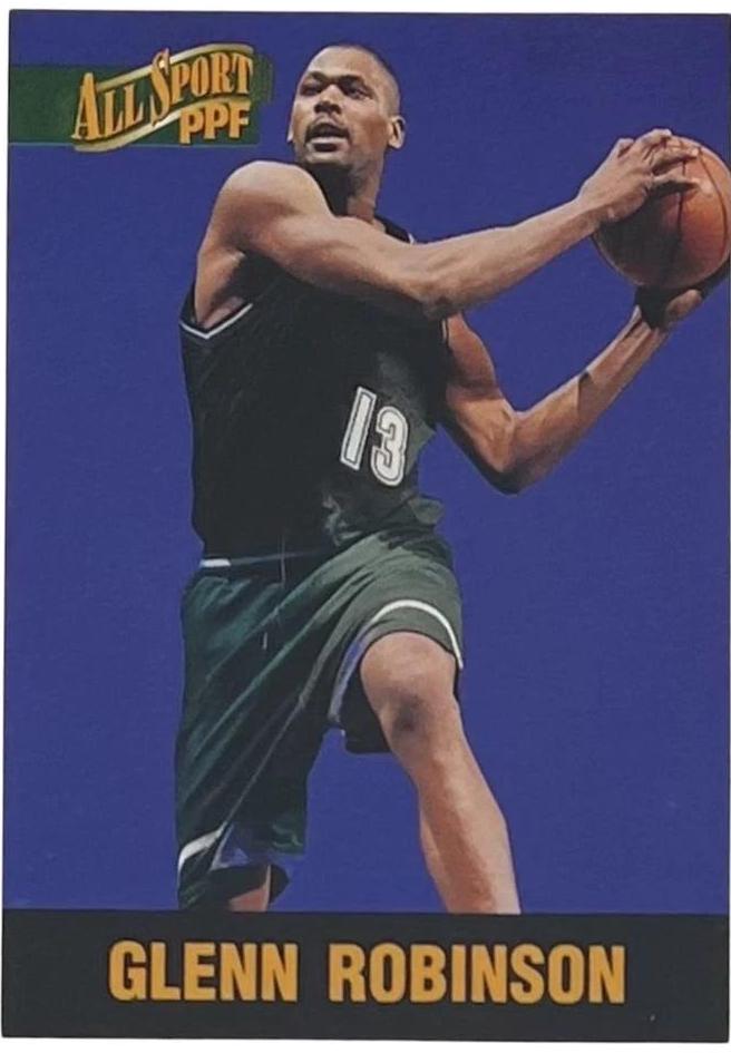 Glenn Robinson #85 Basketball Cards 1996 Score Board Basketball Rookies