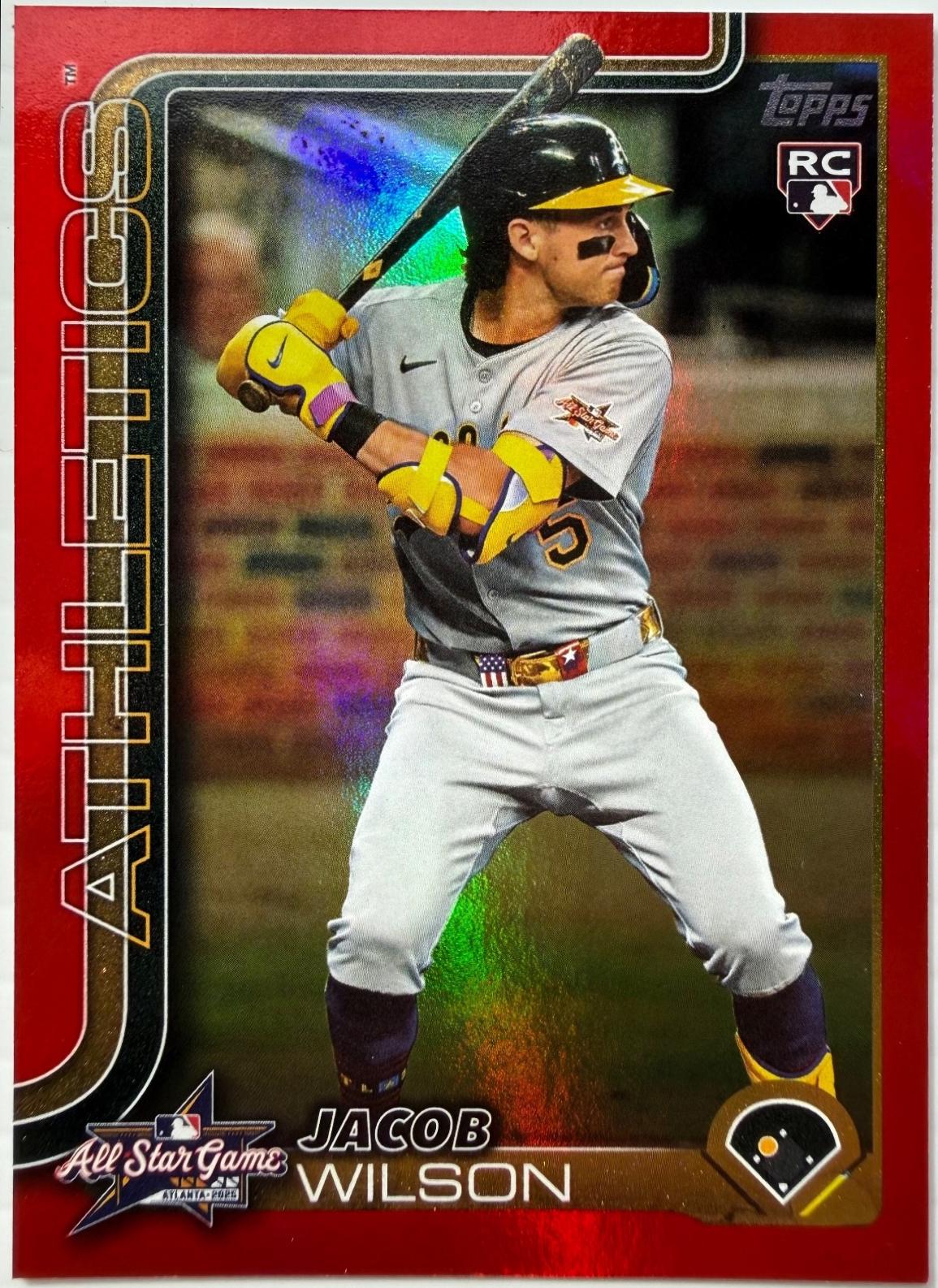 Jacob Wilson [Red Foil] #ASG-11 Prices | 2025 Topps Update All-Star ...