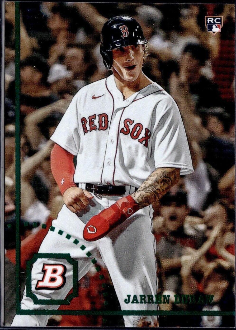 Jarren Duran #3 Baseball Cards 2022 Bowman Heritage