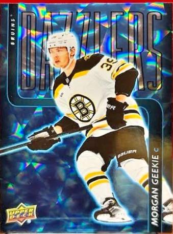 2025 Upper Deck Dazzlers Morgan Geekie [Blue] #DZ-5 card