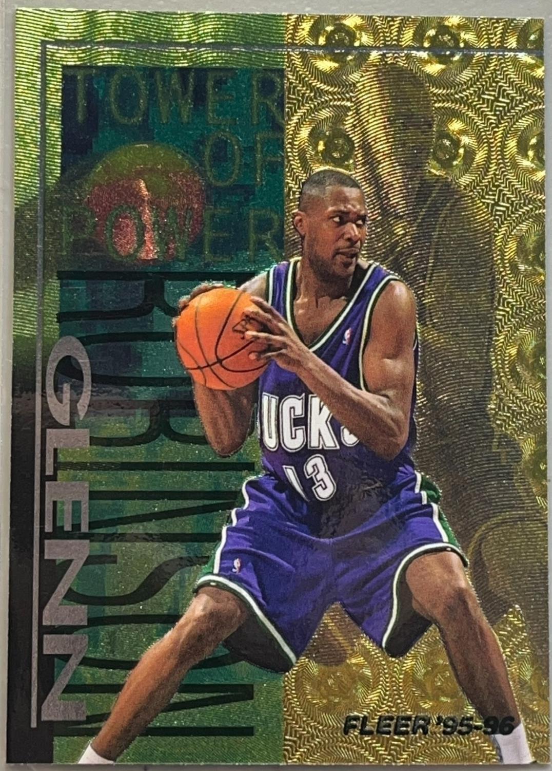 Glenn Robinson #8 1995-96 Fleer Basketball Tower of Power