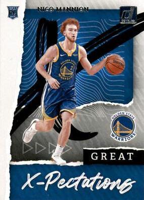 Nico Mannion #23 Basketball Cards 2020 Donruss Great X-Pectations