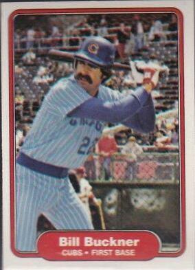 Bill Buckner #589 1982 Fleer Baseball