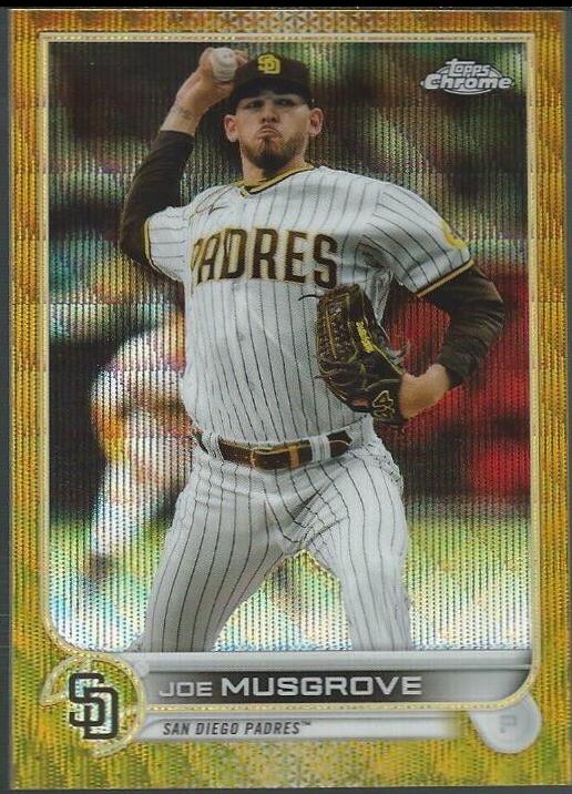 Joe Musgrove [Gold Refractor] #11