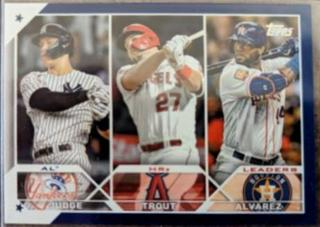 Aaron Judge, Mike Trout, Yordan Alvarez