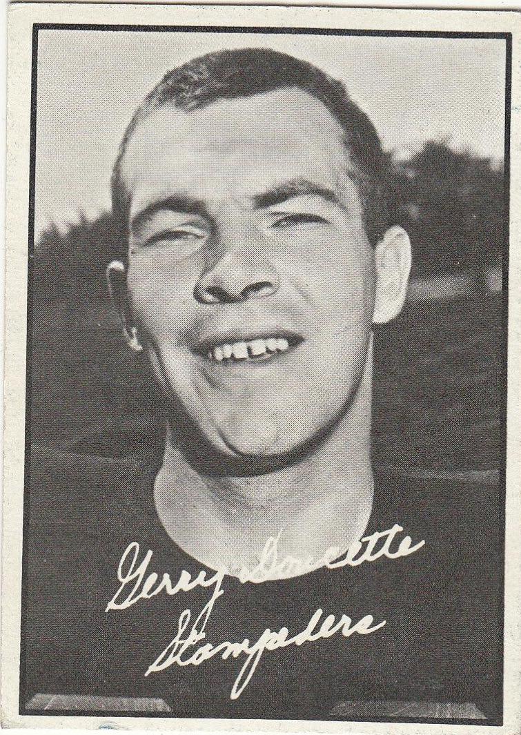 Gerry Doucette #18 Football Cards 1961 Topps CFL