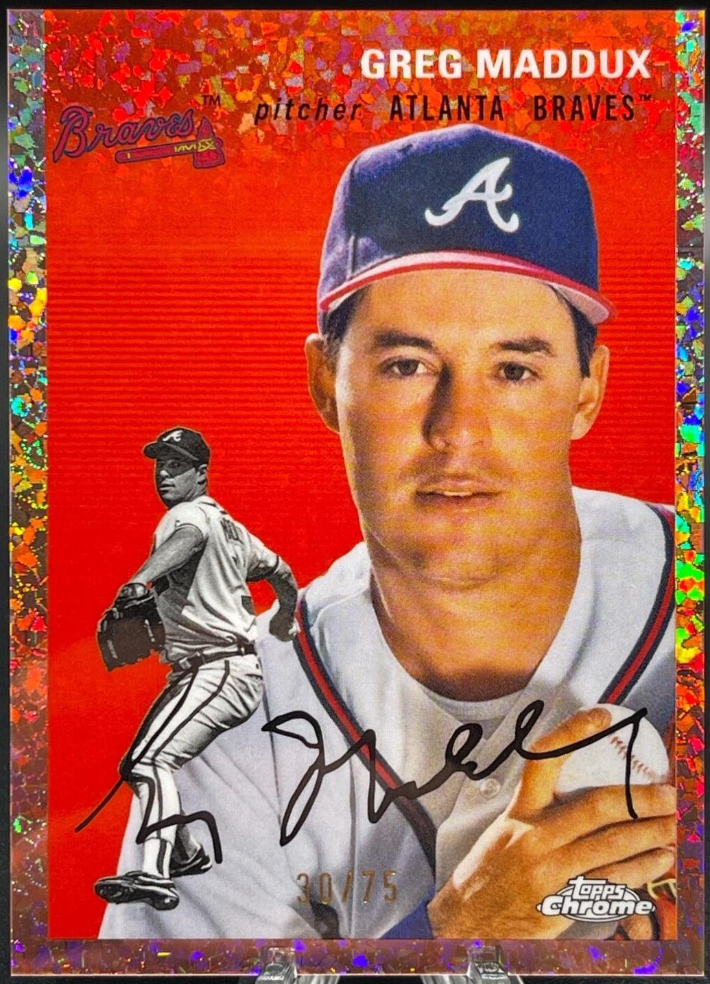 Greg Maddux [Rose Gold Mini-Diamond Refractor] #43