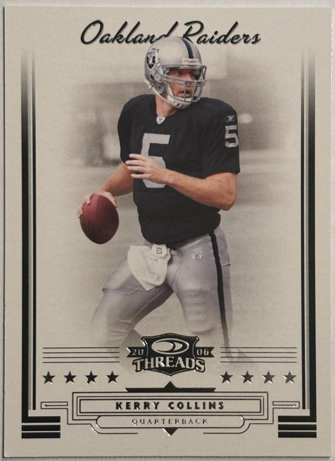 Kerry Collins #110 2006 Panini Donruss Threads Football