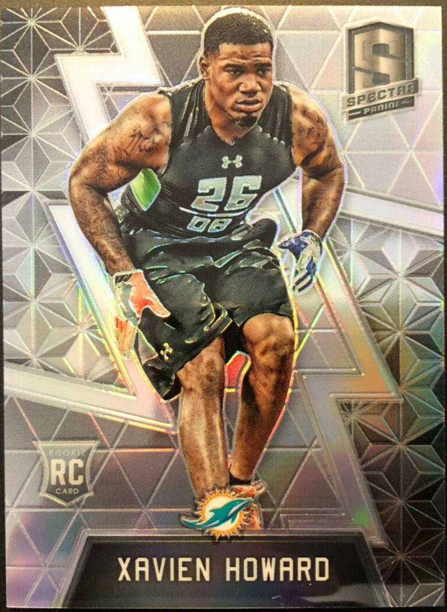 Xavien Howard #159 Football Cards 2016 Panini Spectra