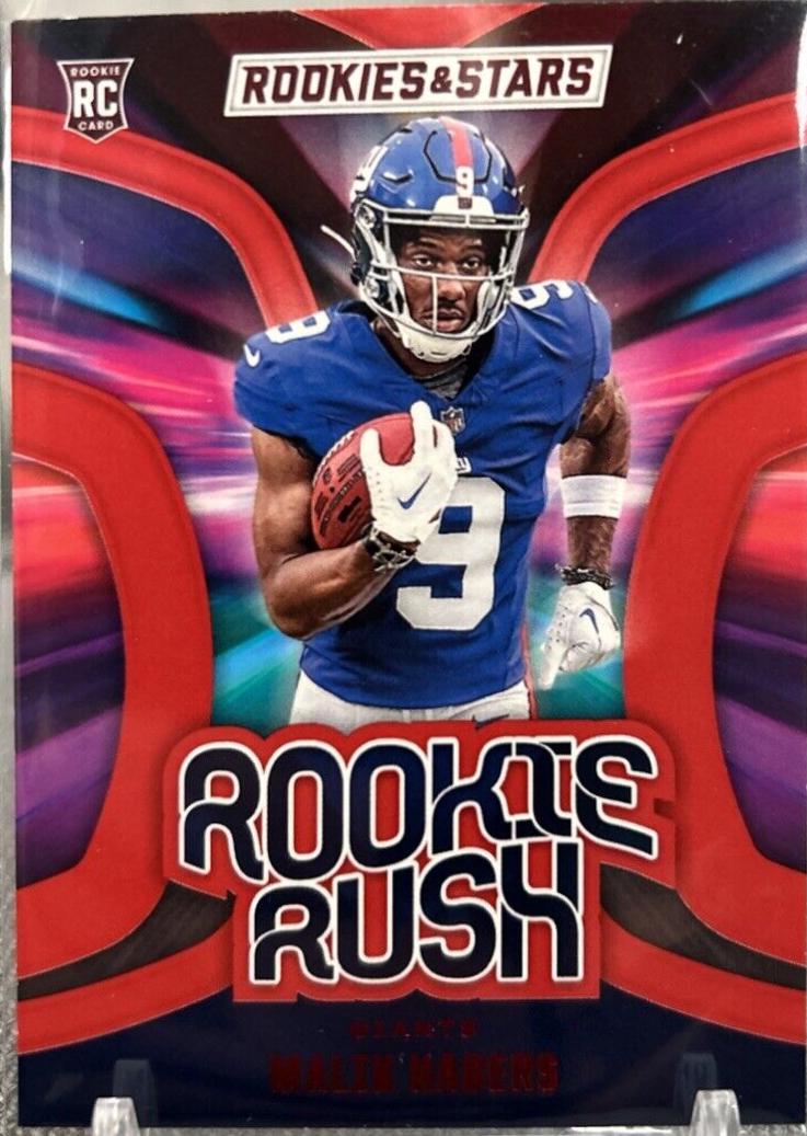 Malik Nabers [Red Blue] #RR-MNS