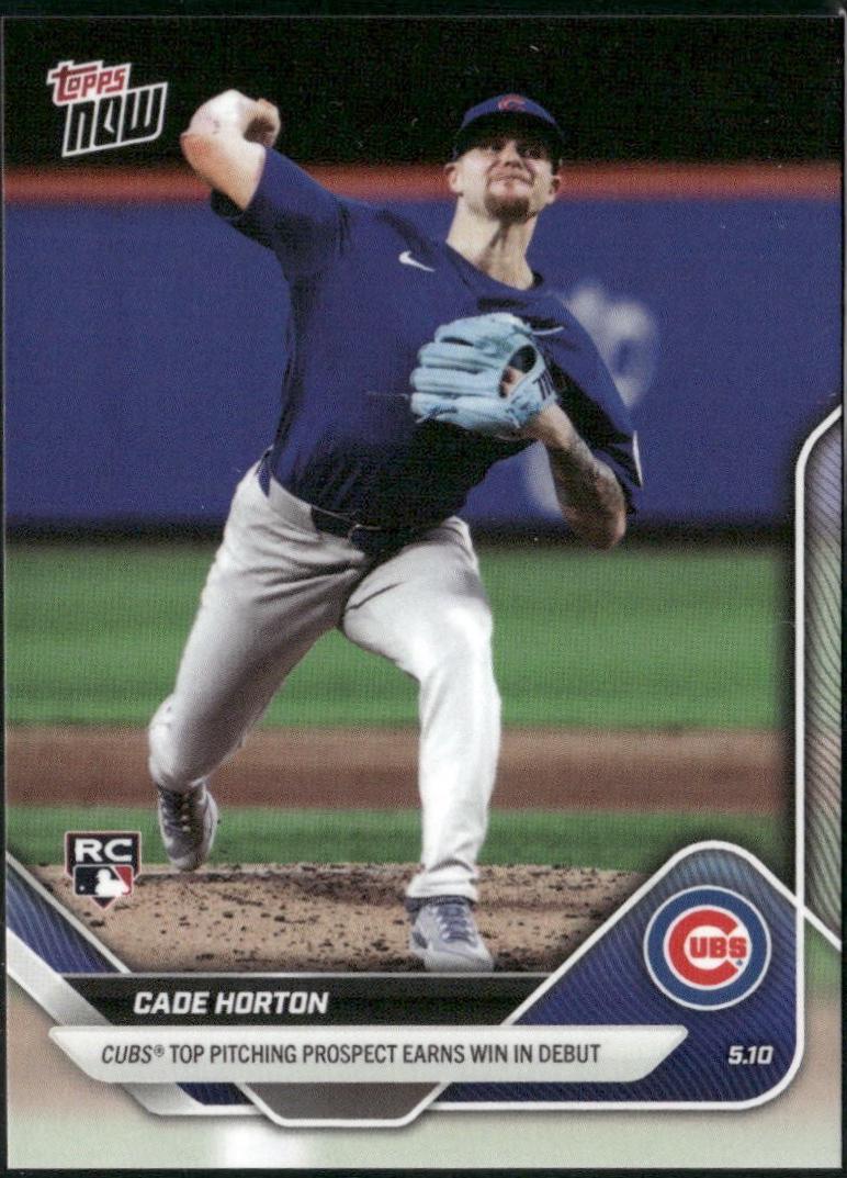 Cade Horton #162 2025 Topps Now Baseball