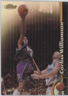 Corliss Williamson Non Protected Refractor #4 Basketball Cards 1998 Finest