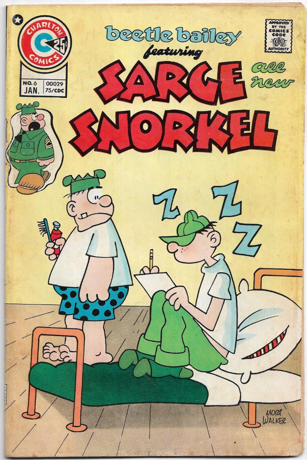 Sarge Snorkel #6 (1975) Comic Books Sarge Snorkel