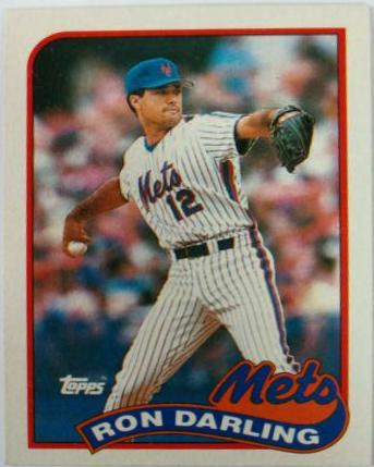 Ron Darling #105 Baseball Cards 1989 Topps