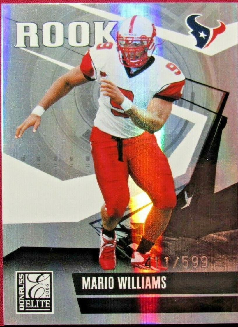 Mario Williams #188 2006 Panini Donruss Elite Football