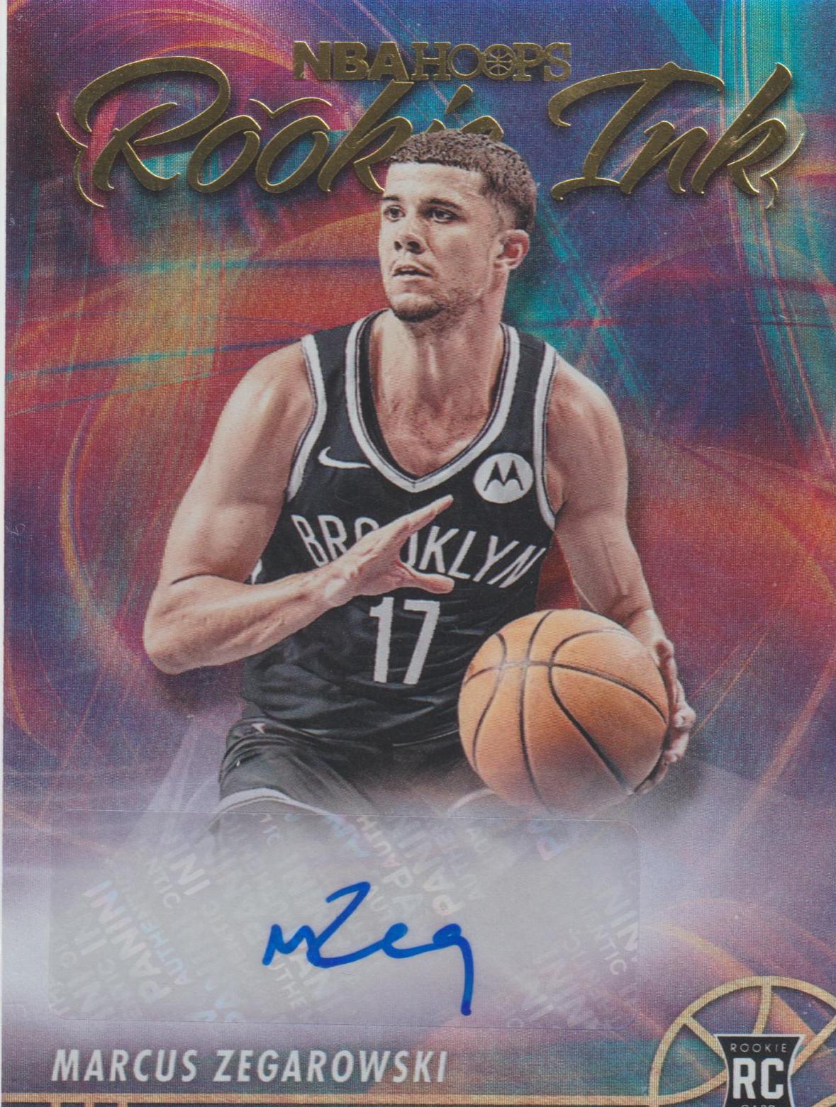 Marcus Zegarowski #RI-MZ Basketball Cards 2021 Panini Recon Rookie Signatures