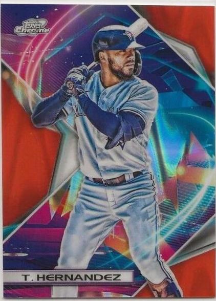 Teoscar Hernandez [Orange Galactic Refractor] #172