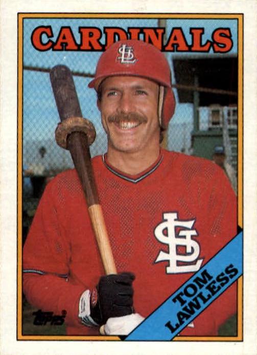 tom lawless #183 Baseball Cards 1988 Topps