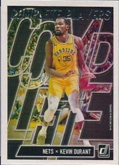 Kevin Durant #9 Basketball Cards 2019 Panini Donruss Complete Players