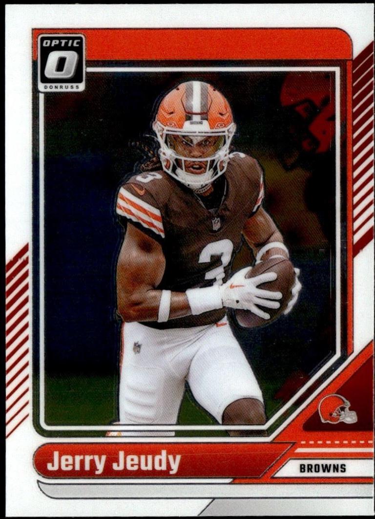 Jerry Jeudy #48 Football Cards 2024 Panini Donruss Optic