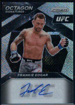 Frankie Edgar [Mojo] #OS-FED Ufc Cards 2021 Panini Prizm UFC Octagon Signatures