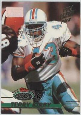 Terry Kirby #520 Football Cards 1993 Stadium Club