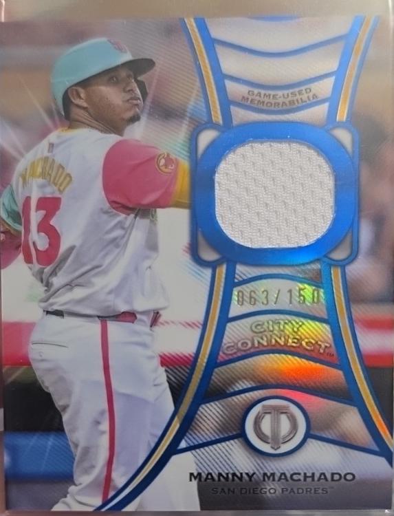 Manny Machado #TT-MM Baseball Cards 2025 Topps Tribute Tributaries