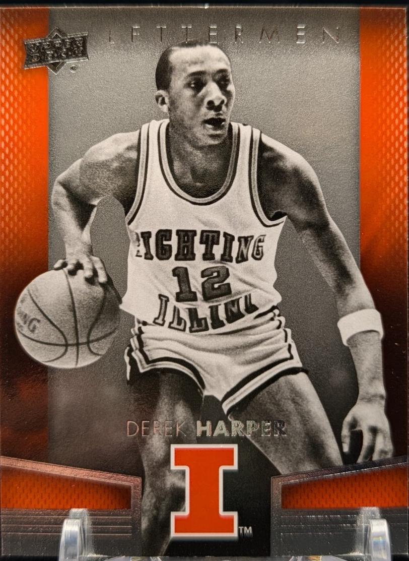 Derek Harper #22 2014 Upper Deck Lettermen Basketball