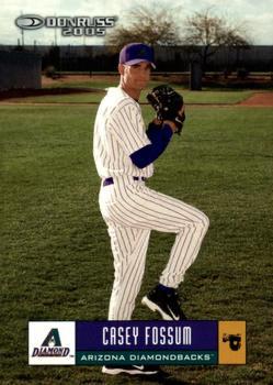 Casey Fossum #86 Baseball Cards 2005 Donruss