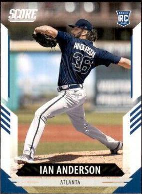 Ian Anderson #4 Baseball Cards 2021 Panini Chronicles Score