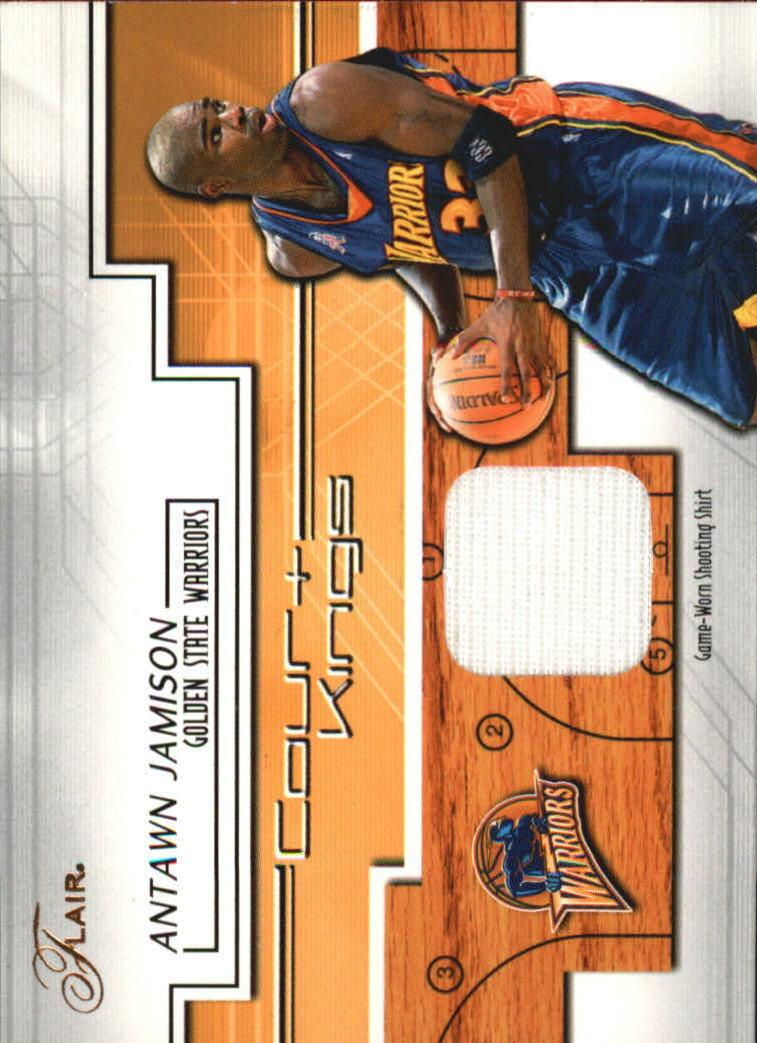 Antawn Jamison #CK-AJ Basketball Cards 2002 Flair Court Kings Game Used