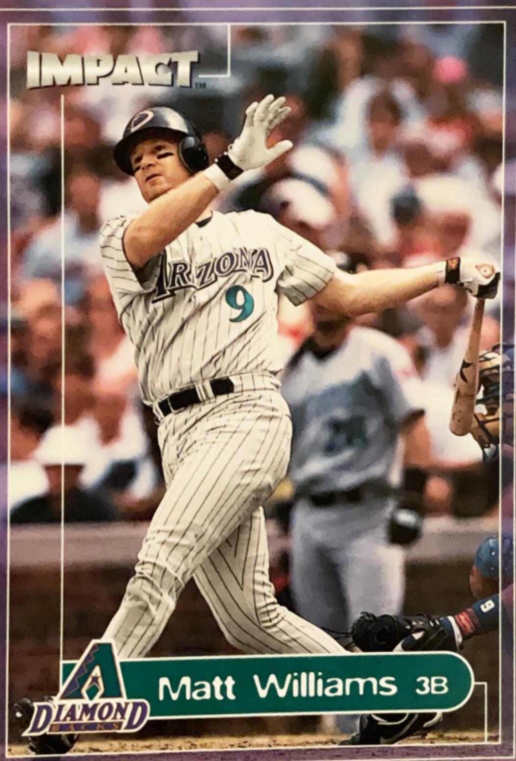 Matt Williams #35 Baseball Cards 2000 Fleer Impact