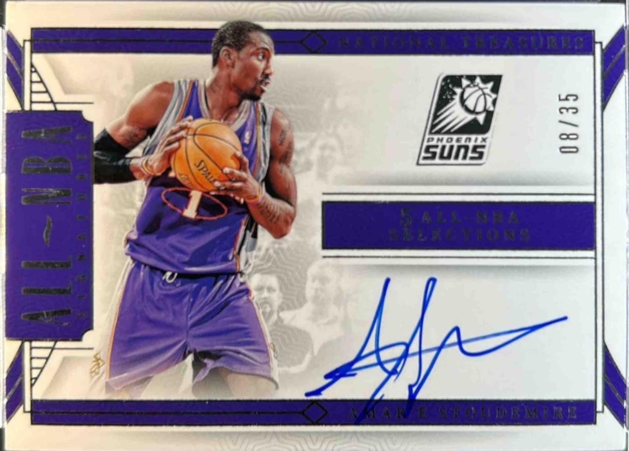 Amar'e Stoudemire #20 2023-24 Panini National Treasures All-NBA Signatures