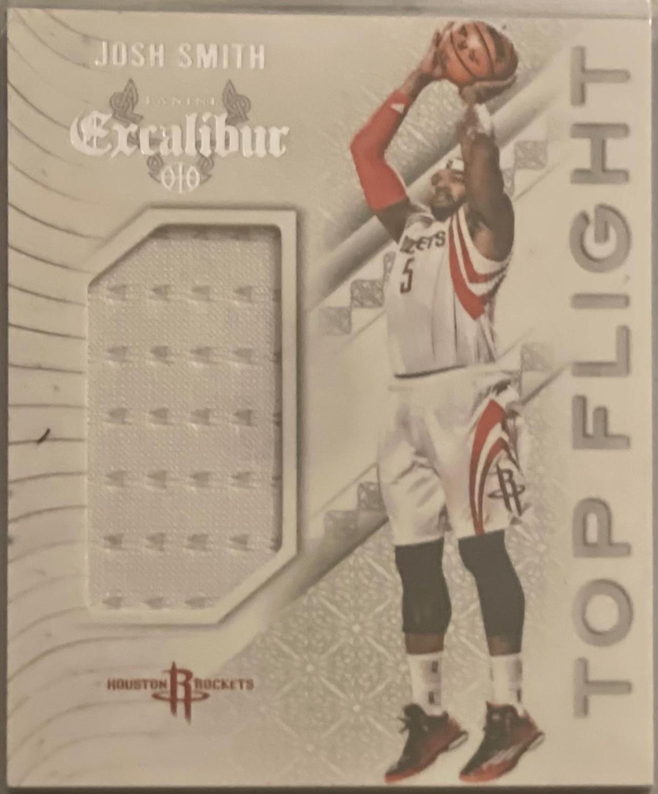 Josh Smith #38 Basketball Cards 2014 Panini Excalibur Top Flight Jerseys
