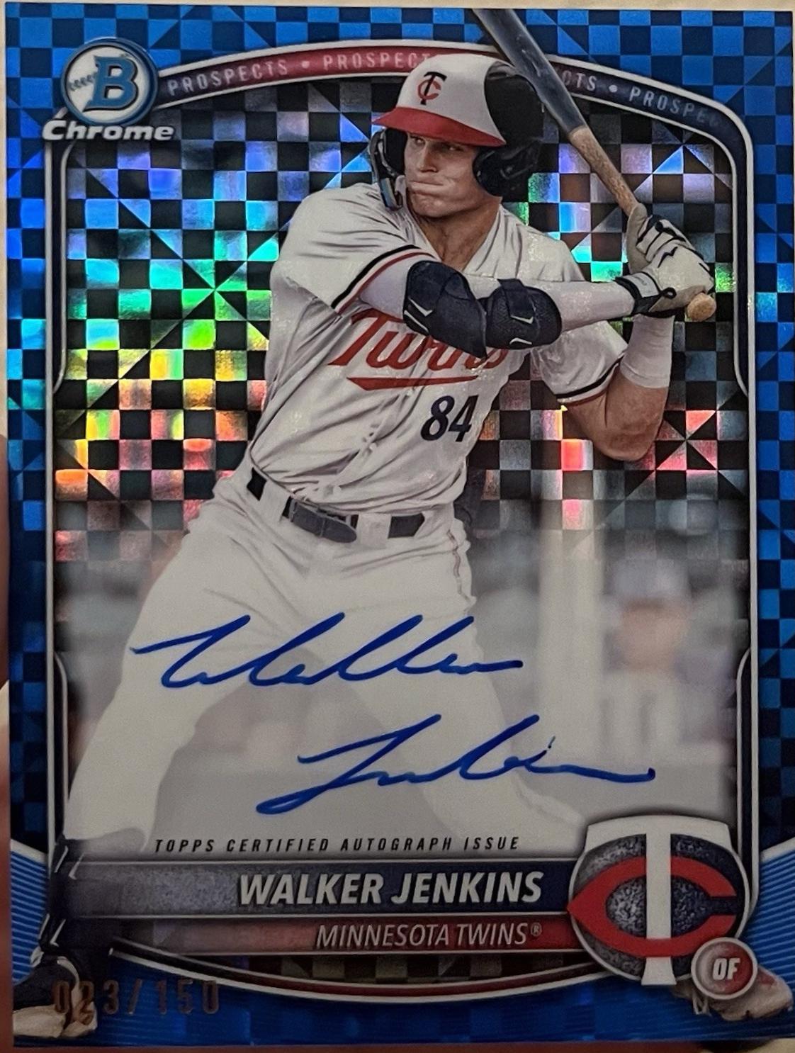 Walker Jenkins [Blue] #CPA-WJ
