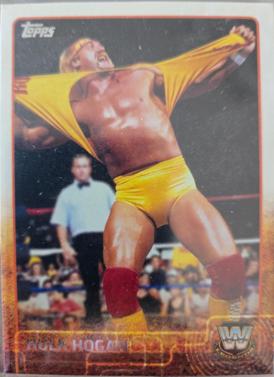 Hulk Hogan #103 Wrestling Cards 2015 Topps WWE Dvd Promo