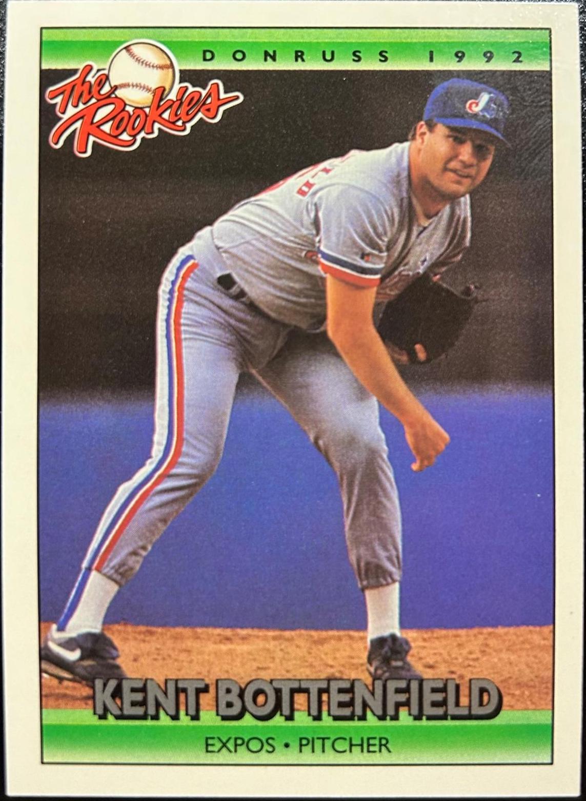 Kent Bottenfield #12 Baseball Cards 1992 Panini Donruss Rookies