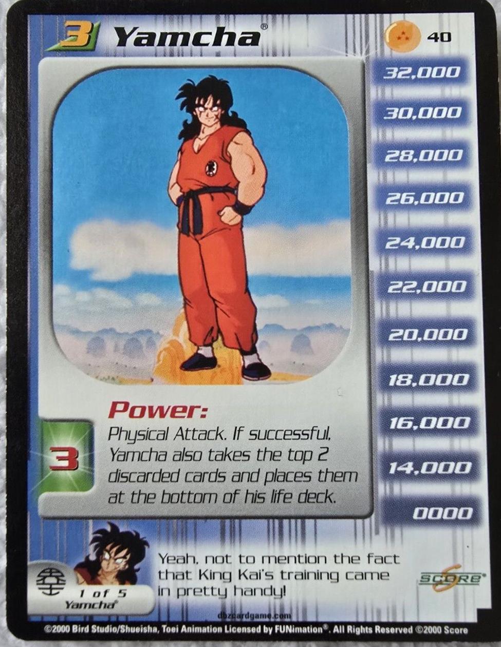 Yamcha 40 Dragon Ball Z Frieza Saga