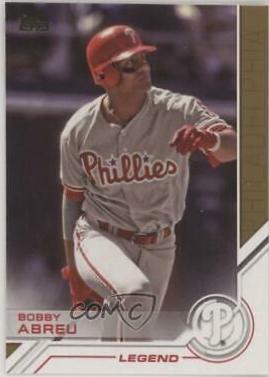 Bobby Abreu #S-101 Baseball Cards 2017 Topps Salute