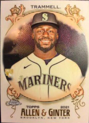 Taylor Trammell #196 Baseball Cards 2021 Topps Allen & Ginter Chrome