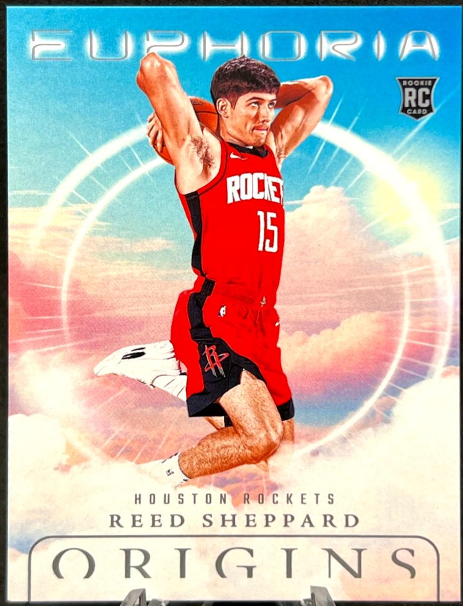Reed Sheppard #21 Basketball Cards 2024 Panini Origins Euphoria