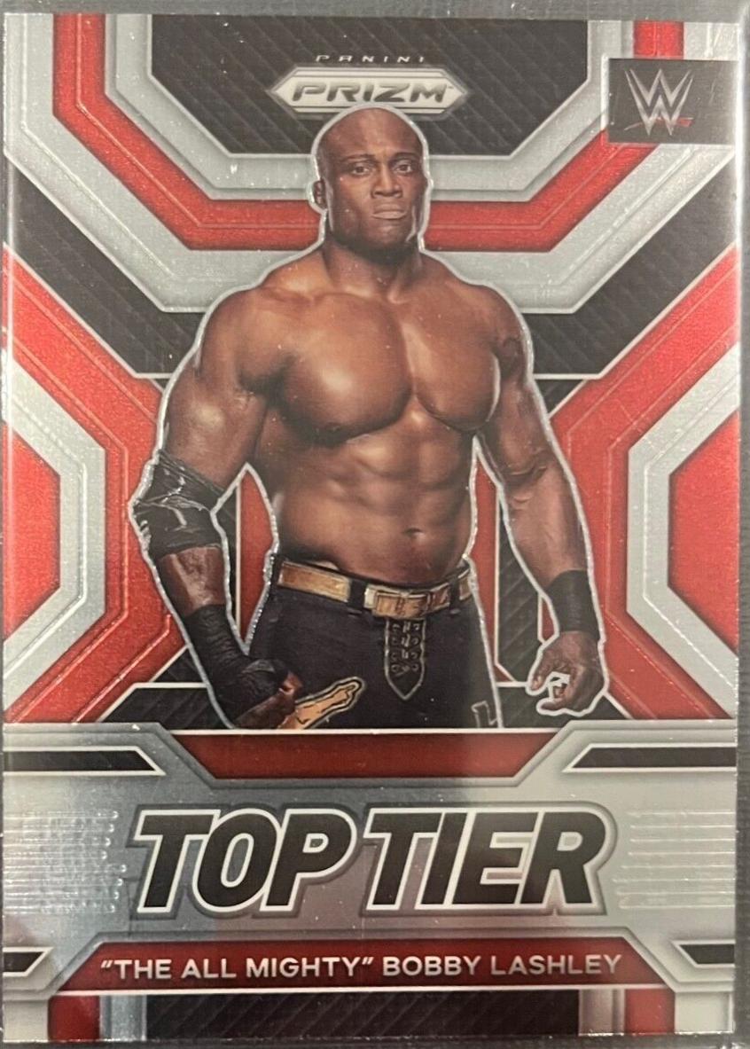 The All Mighty Bobby Lashley #7 Wrestling Cards 2023 Panini Prizm WWE Top Tier