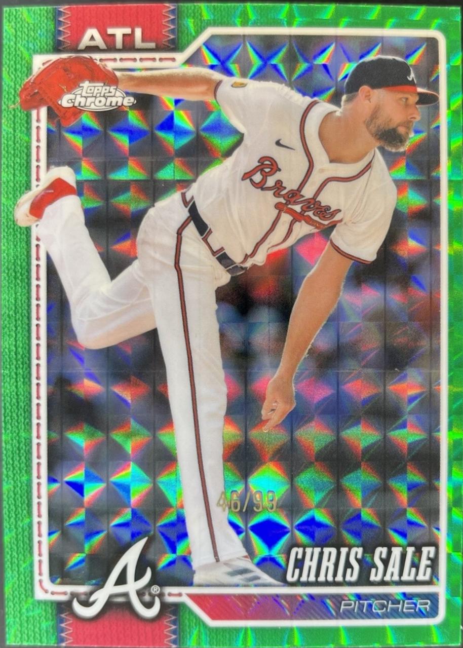 2026 Chris Sale [Green Geometric Refractor] #296