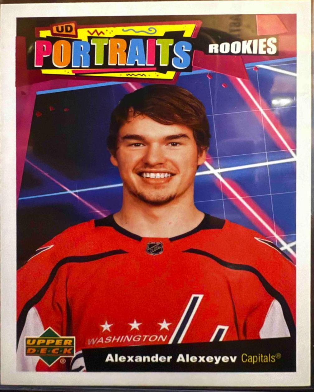 Alexander Alexeyev #P-75 Hockey Cards 2020 Upper Deck UD Portraits