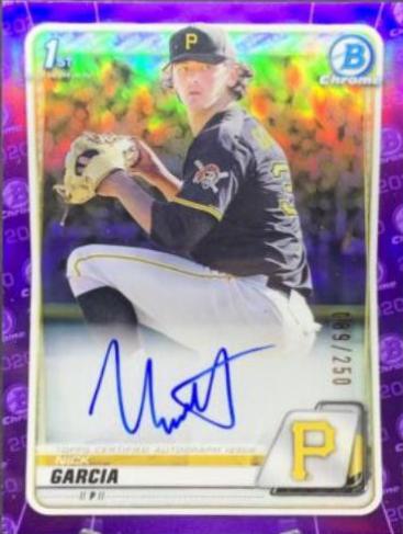 Nick Garcia [Purple Refractor] #CDA-NG
