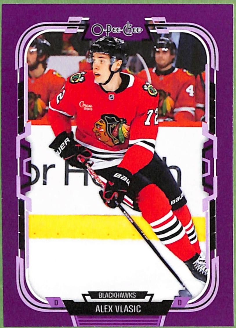 Alex Vlasic [Purple Border] #21