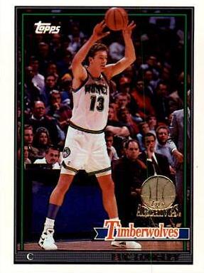 Luc Longley Gold #145 Basketball Cards 1992 Topps Archives