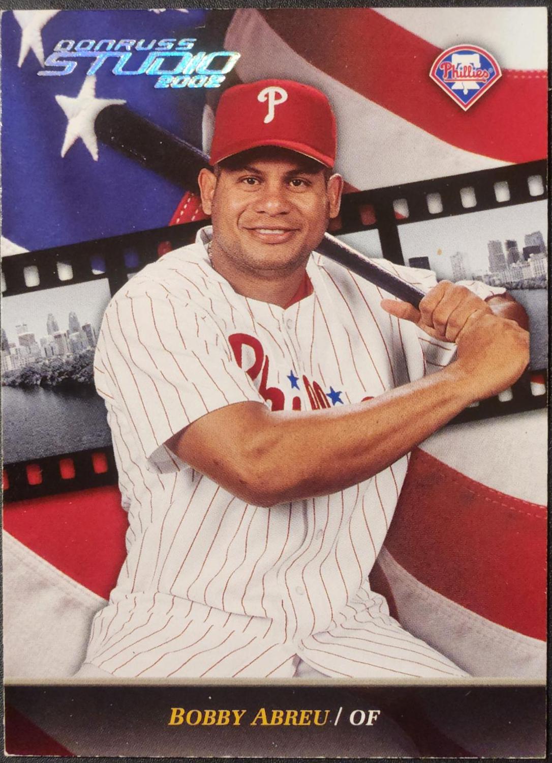 Bobby Abreu #3 Baseball Cards 2002 Studio