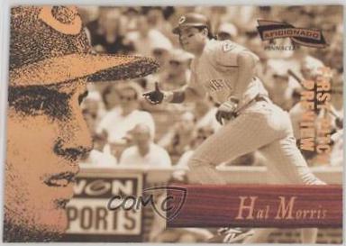Hal Morris #49 Baseball Cards 1996 Pinnacle Aficionado